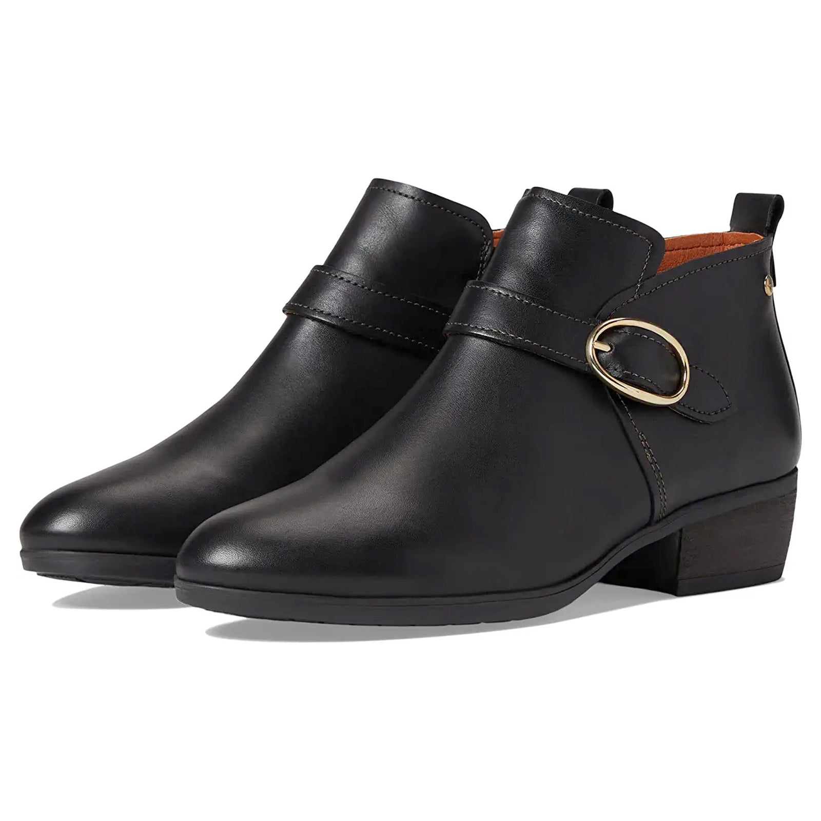 Pikolinos Daroca W1U-8511 Leather Womens Boots#color_black