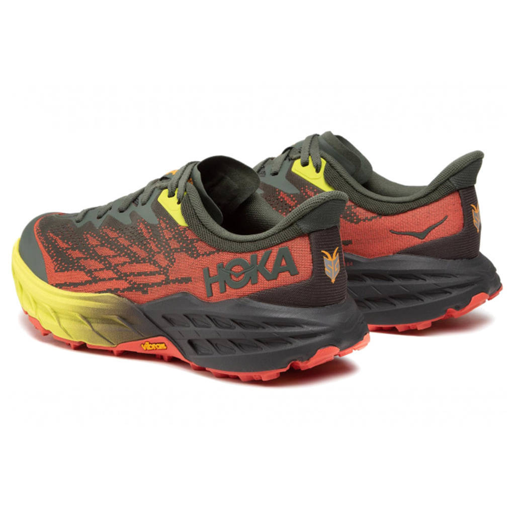 Hoka Speedgoat 5 Mesh Men's Running Shoes#color_thyme fiesta