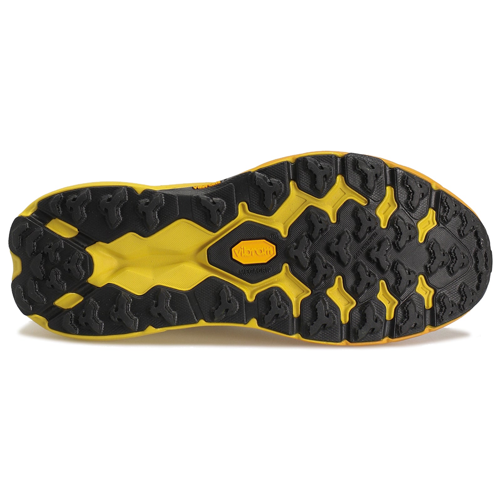 Hoka Speedgoat 5 1123157-APFR Textile Synthetic Mens Trainers - Avocado Passion Fruit - 8#color_avocado passion fruit