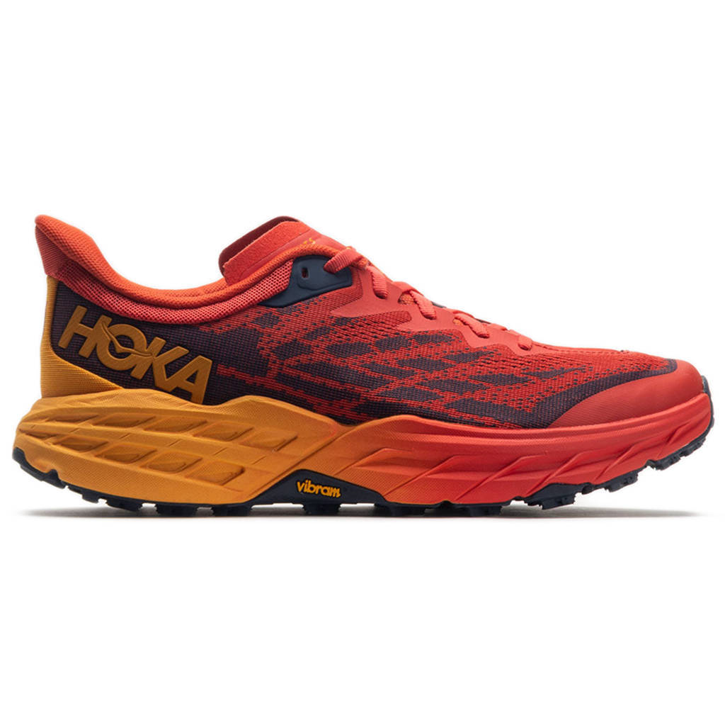 Hoka Speedgoat 5 Mesh Men's Running Shoes#color_fiesta radiant yellow
