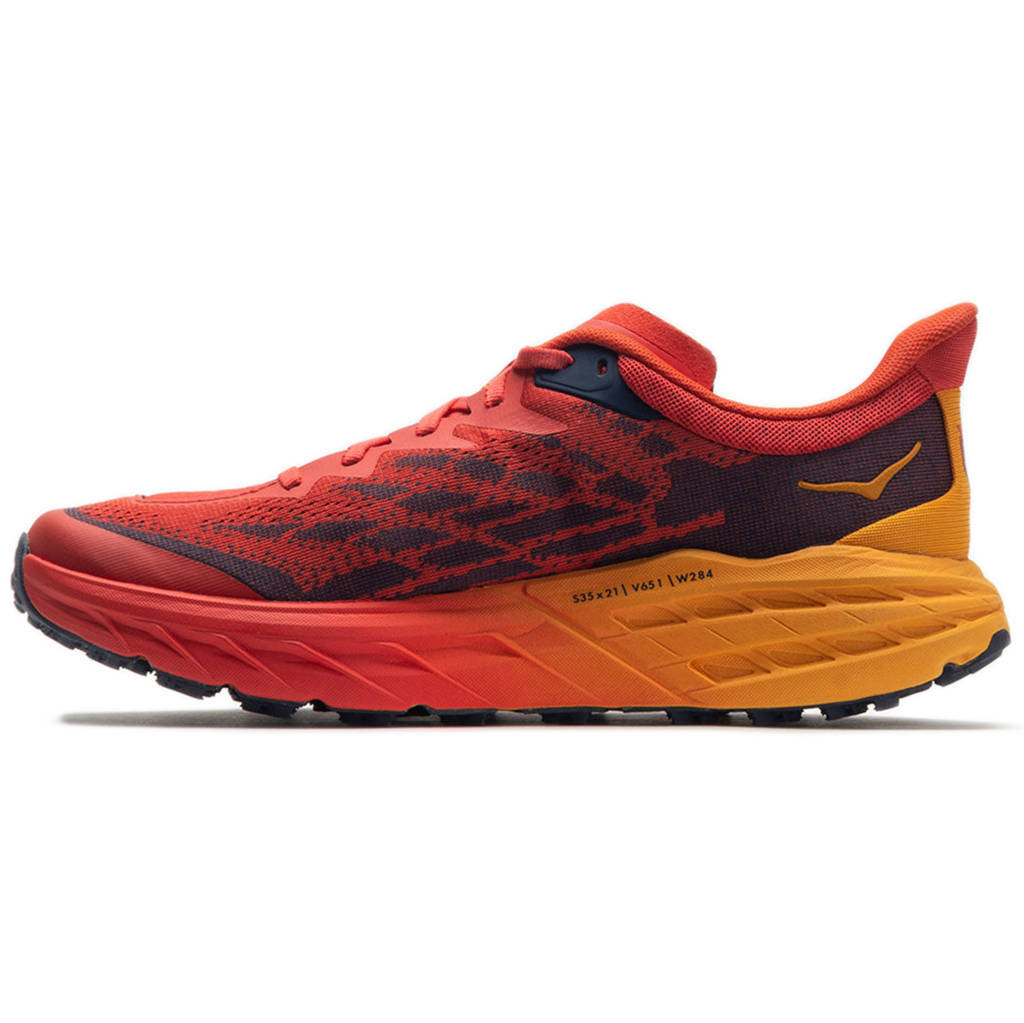 Hoka Speedgoat 5 Mesh Men's Running Shoes#color_fiesta radiant yellow
