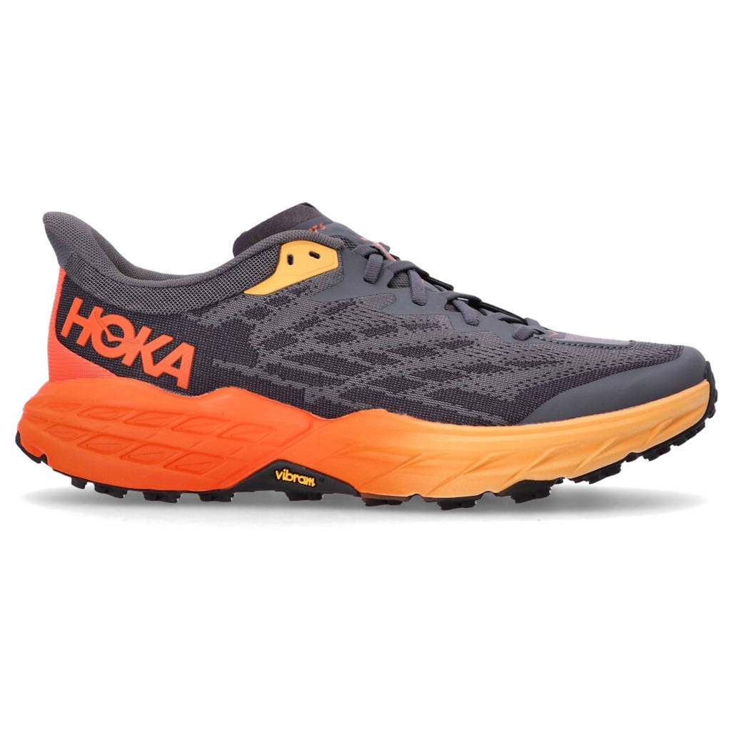 Hoka Speedgoat 5 Mesh Men's Running Shoes#color_castlerock flame