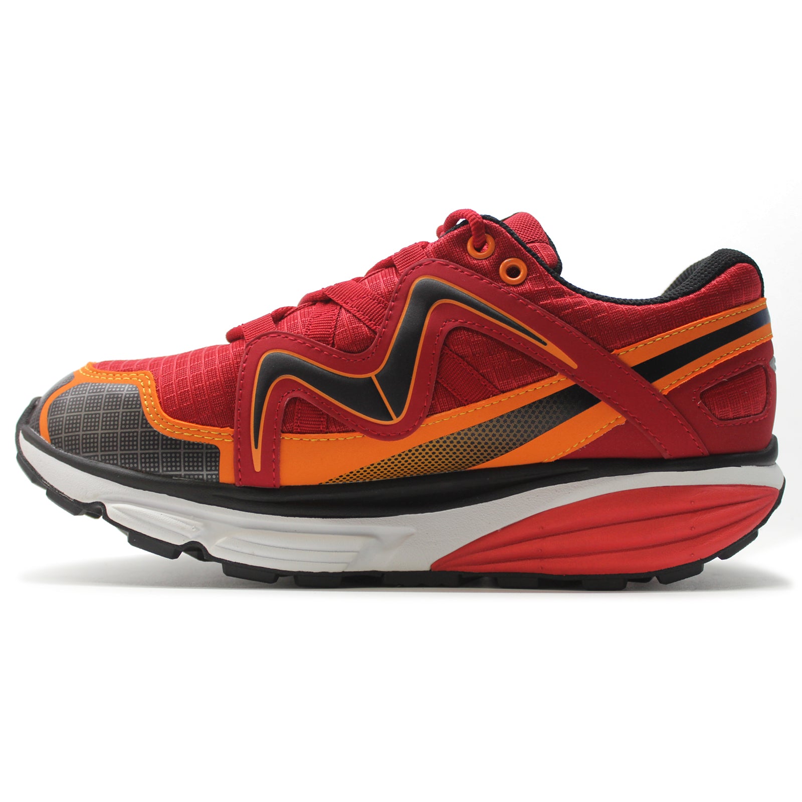 MBT Simba ATR Textile Synthetic Womens Trainers#color_mars red