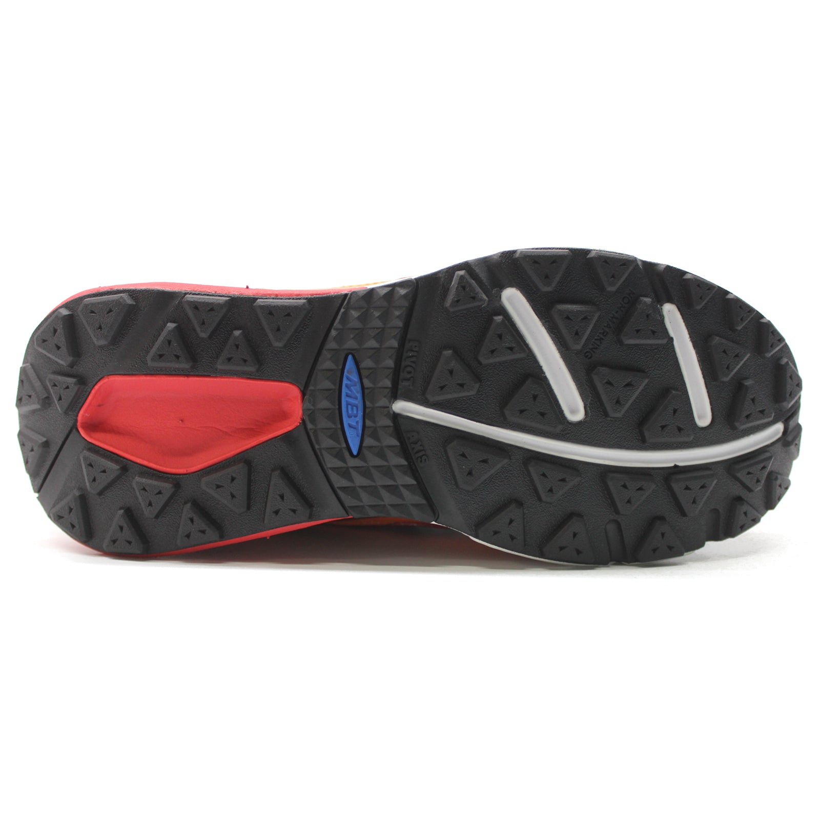 MBT Simba ATR Textile Synthetic Womens Trainers#color_mars red