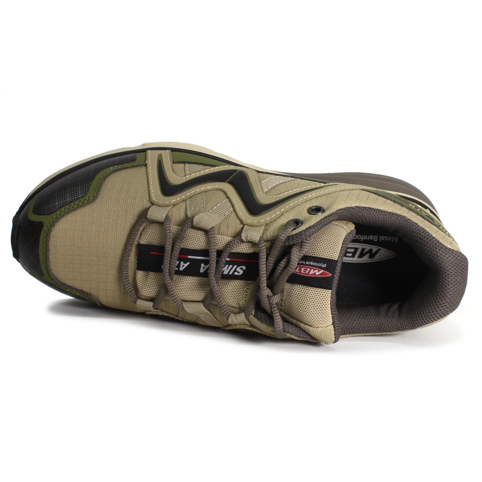 MBT Simba ATR Textile Synthetic Womens Trainers#color_cornstalk