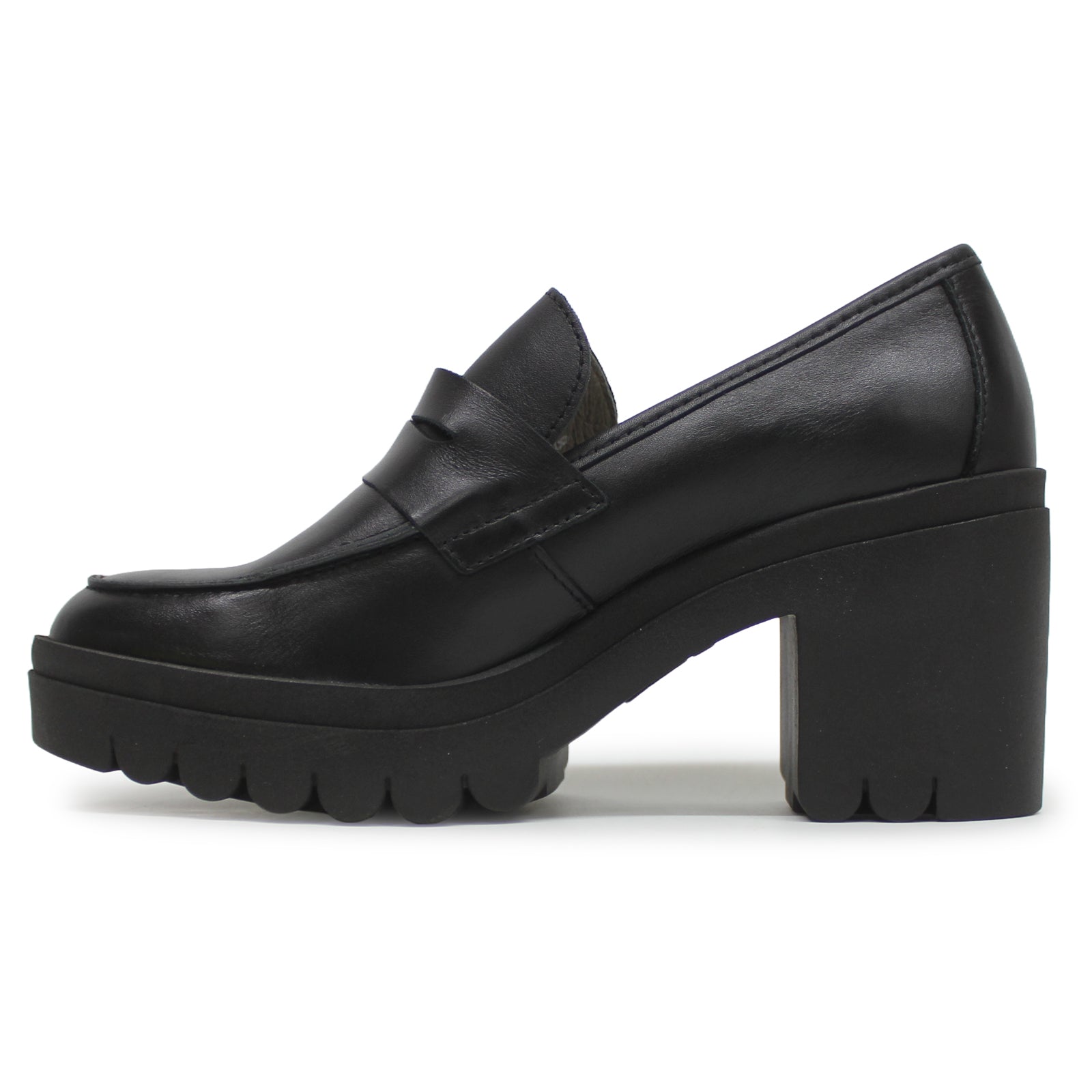 Fly London TOKY803FLY Leather Womens Shoes#color_black black