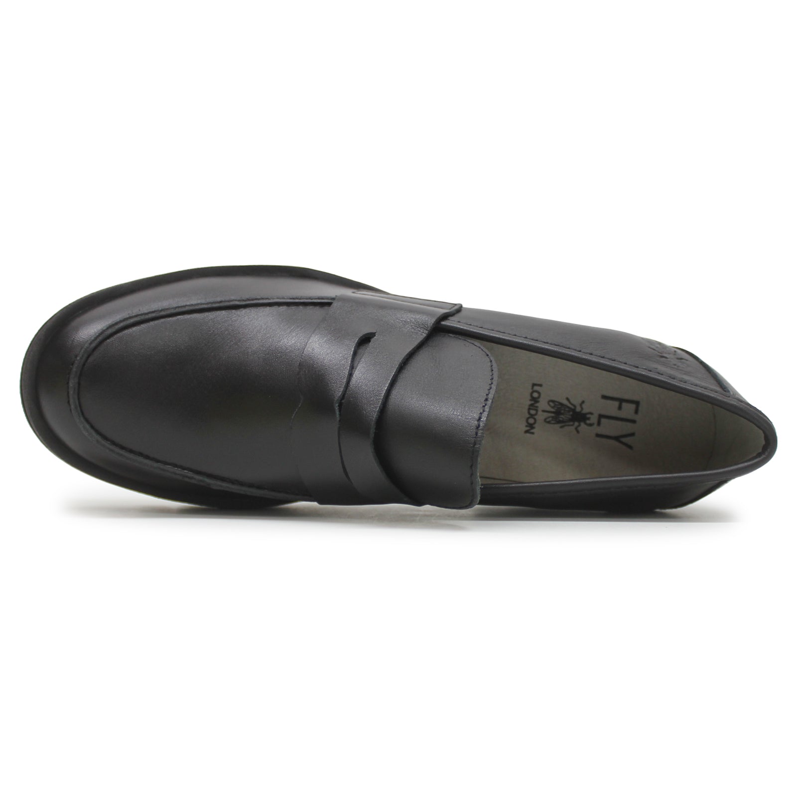 Fly London TOKY803FLY Leather Womens Shoes#color_black black