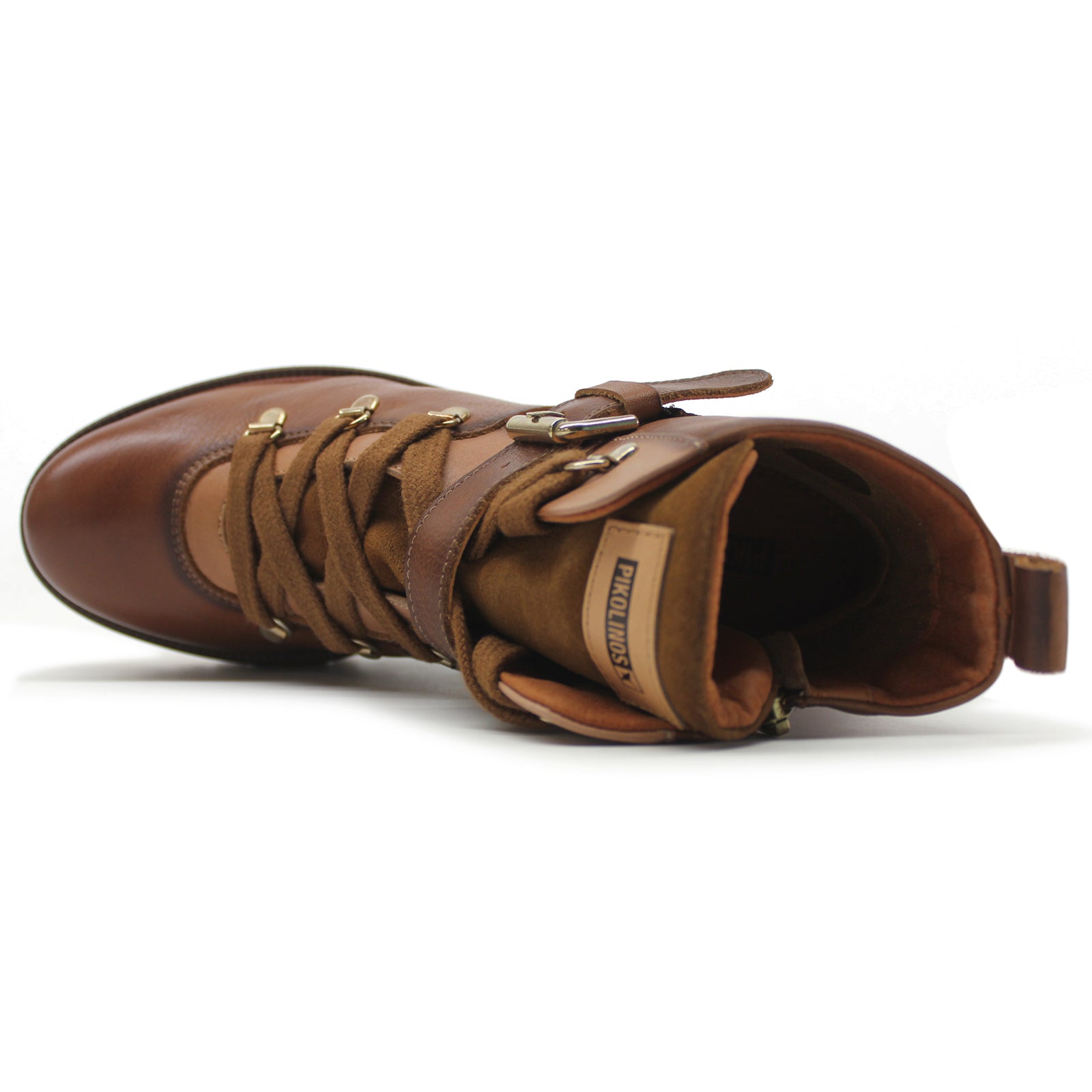 Pikolinos Aspe W9Z-8748C1 W9Z-8748C1 Leather Womens Boots - Cuero - 38#color_cuero