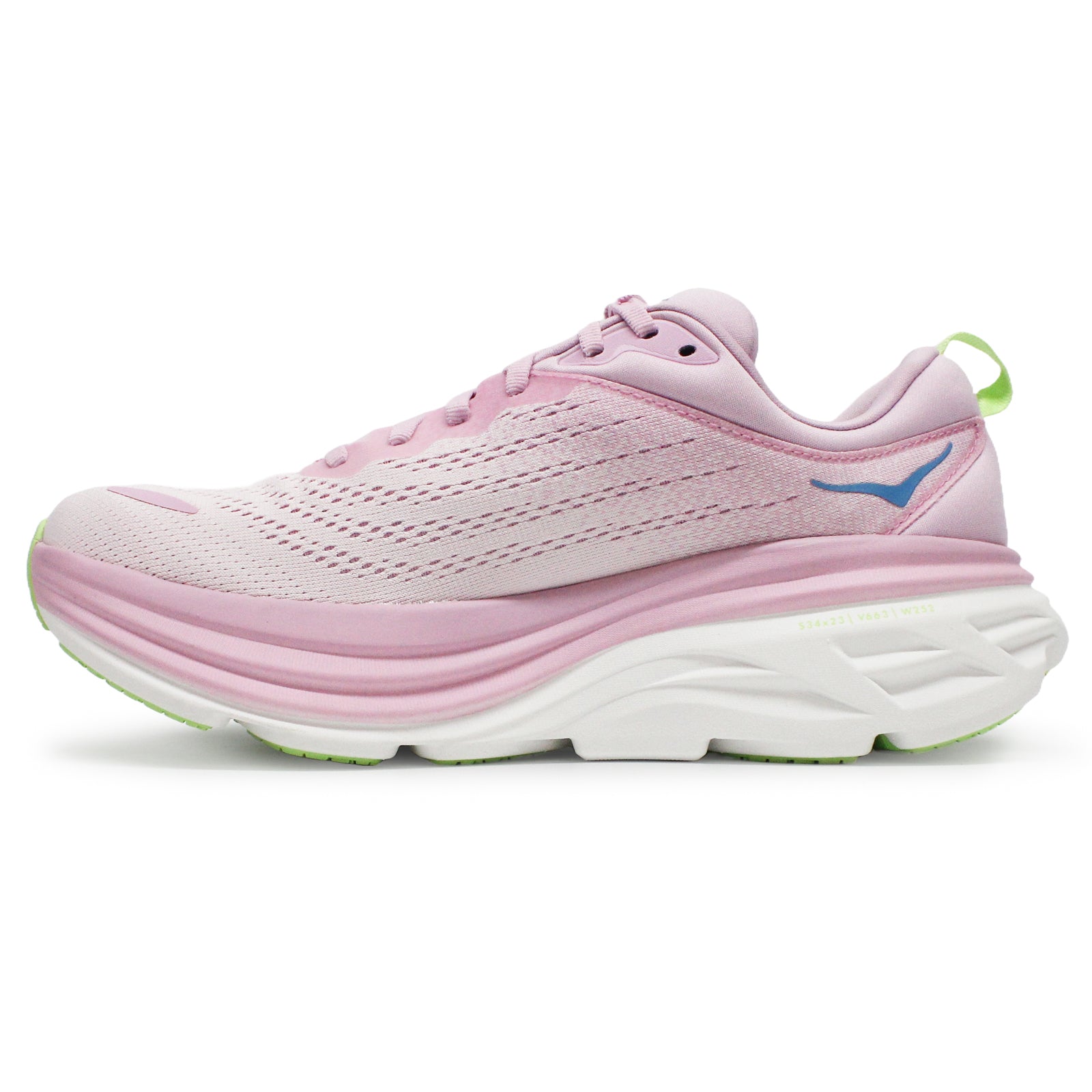 Hoka Bondi 8 Textile Women's Running Shoes#color_pink twilight waterpark