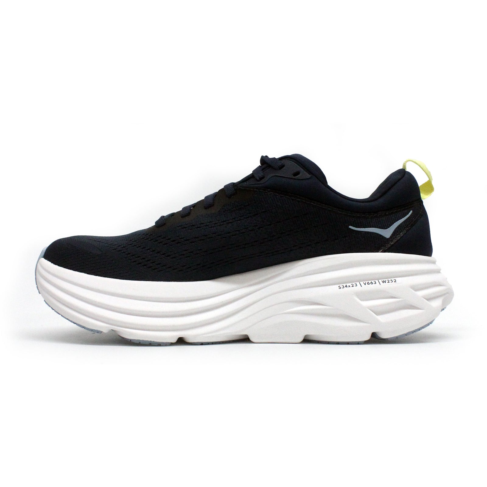Hoka Bondi 8 Textile Women's Running Shoes#color_varsity navy white