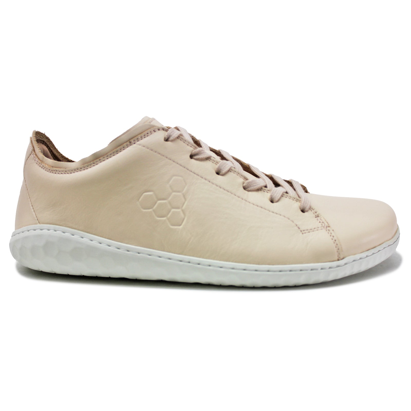 Vivobarefoot Geo Court III 301056-04 Leather Mens Trainers - Natural - 46#color_natural