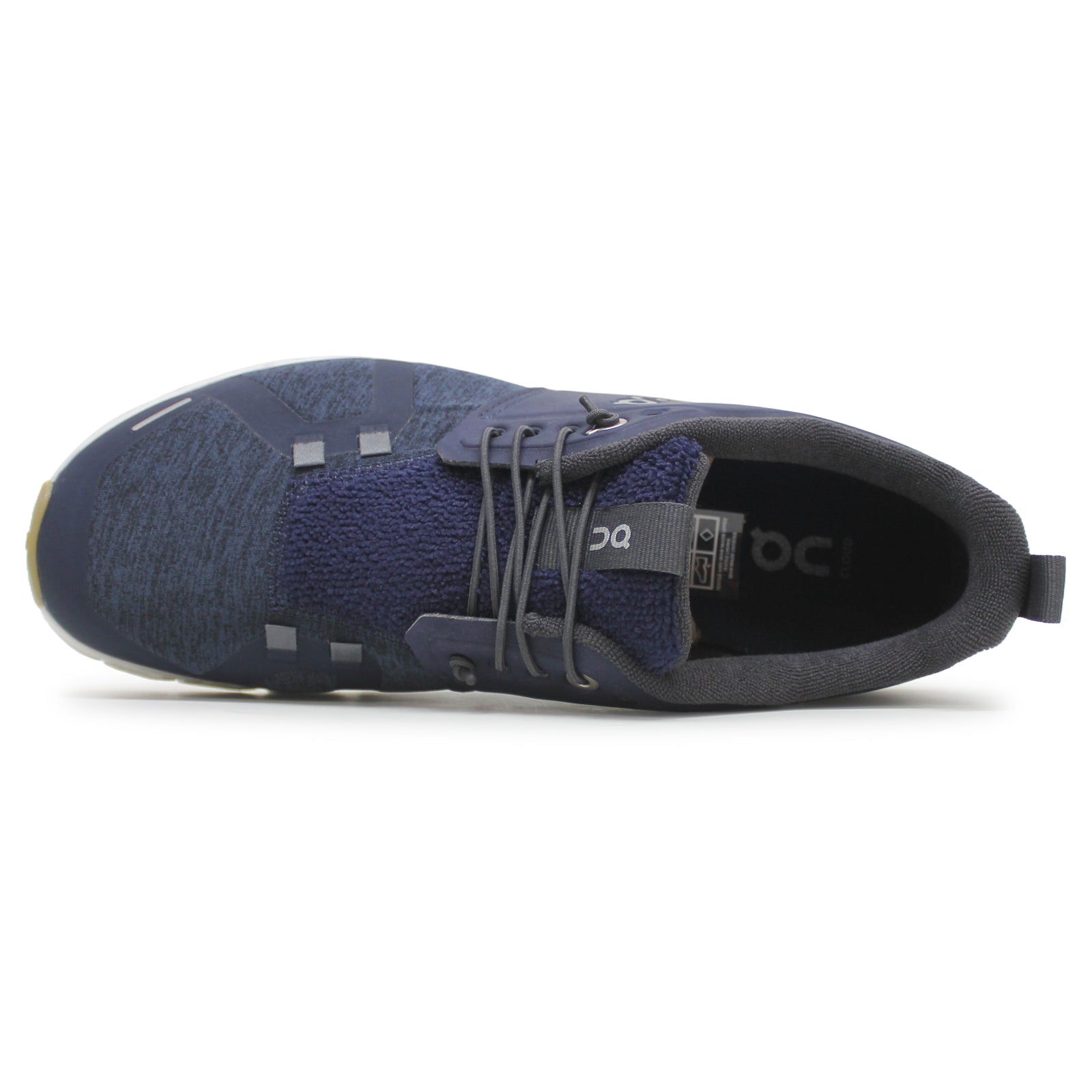 On Cloud 5 Terry Textile Men's Running Shoes#color_midnight white