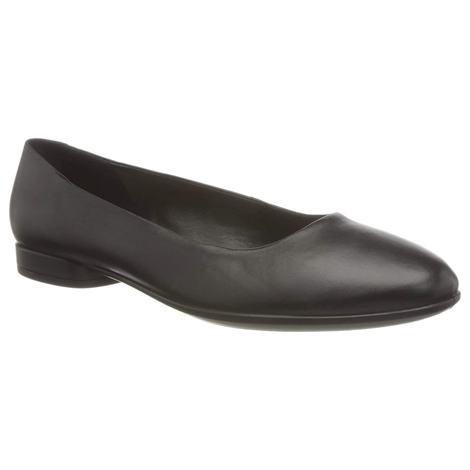 Ecco Anine Leather Womens Shoes#color_black