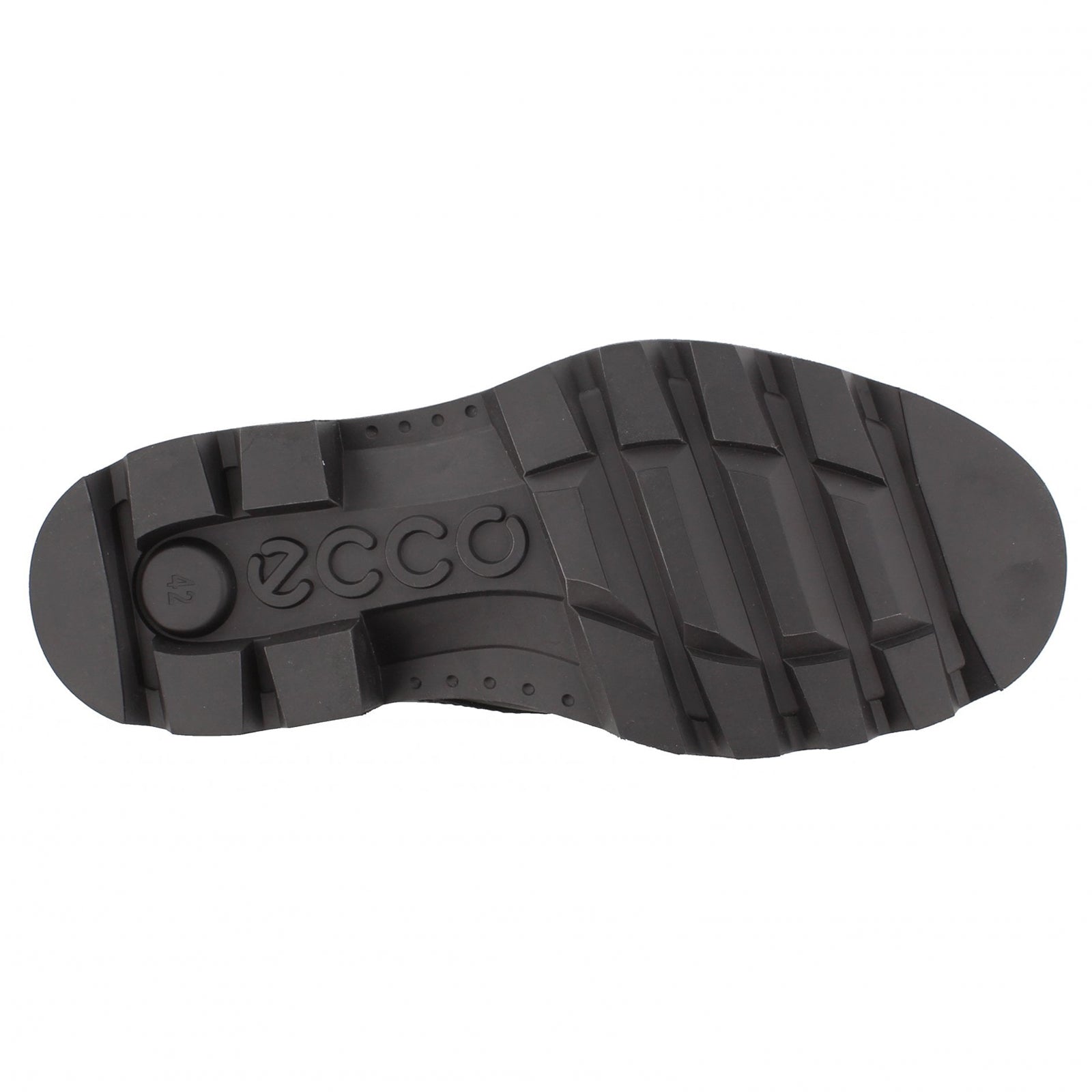 Ecco Grainer 214714-02001 Nubuck Mens Boots - Black - 43#color_black