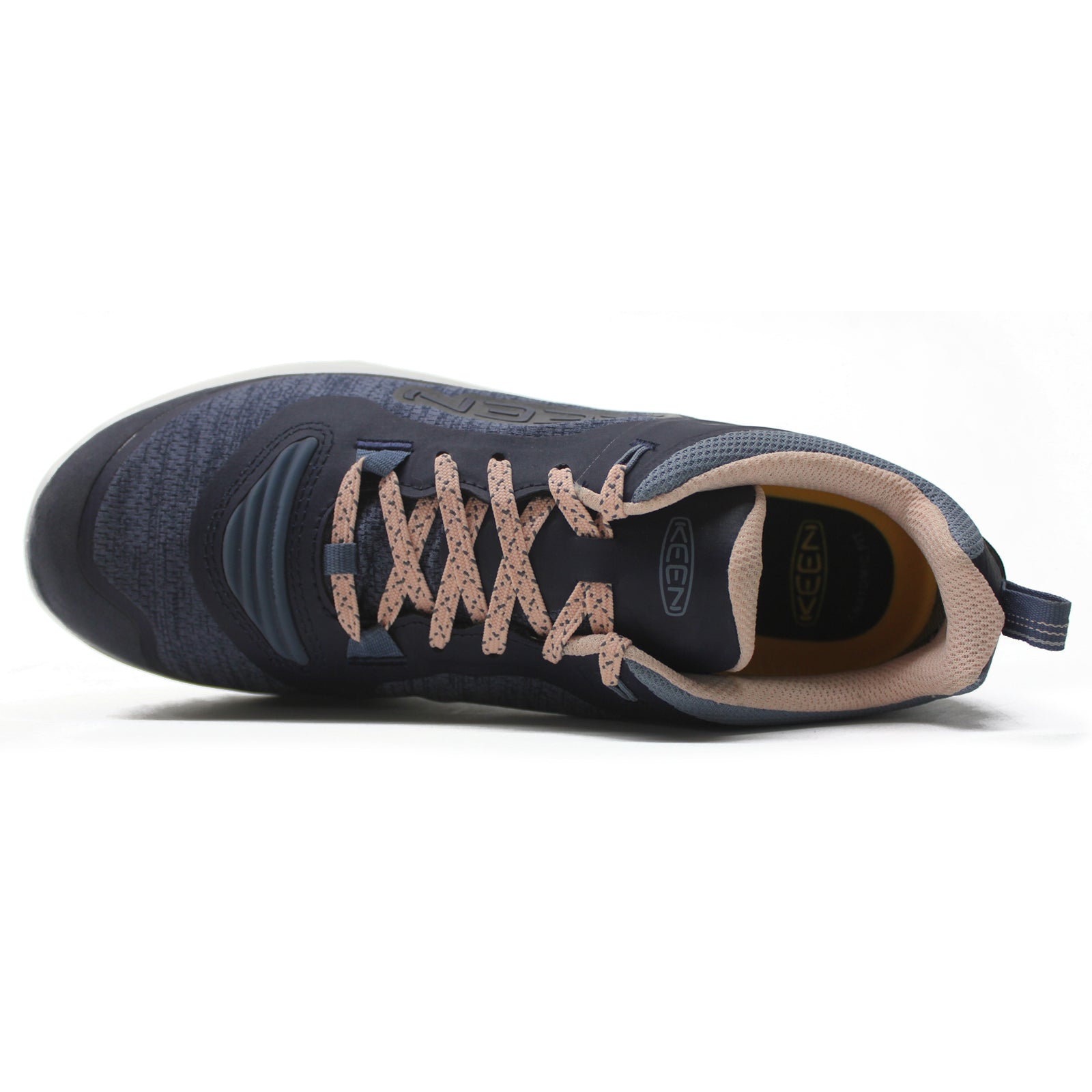 Keen Terradora Flex Textile Synthetic Womens Trainers#color_vintage indigo peachy keen