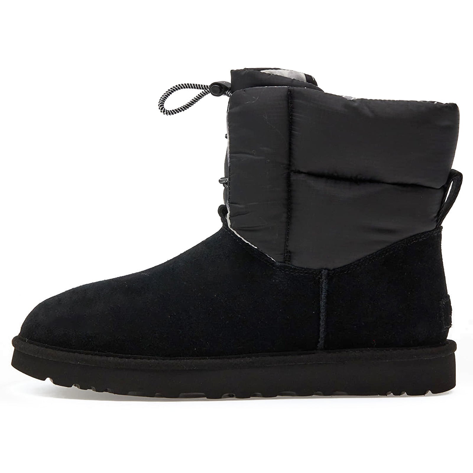 Ugg Classic Maxi Toggle 1130670-BLK Suede Synthetic Womens Boots - Black - 39#color_black
