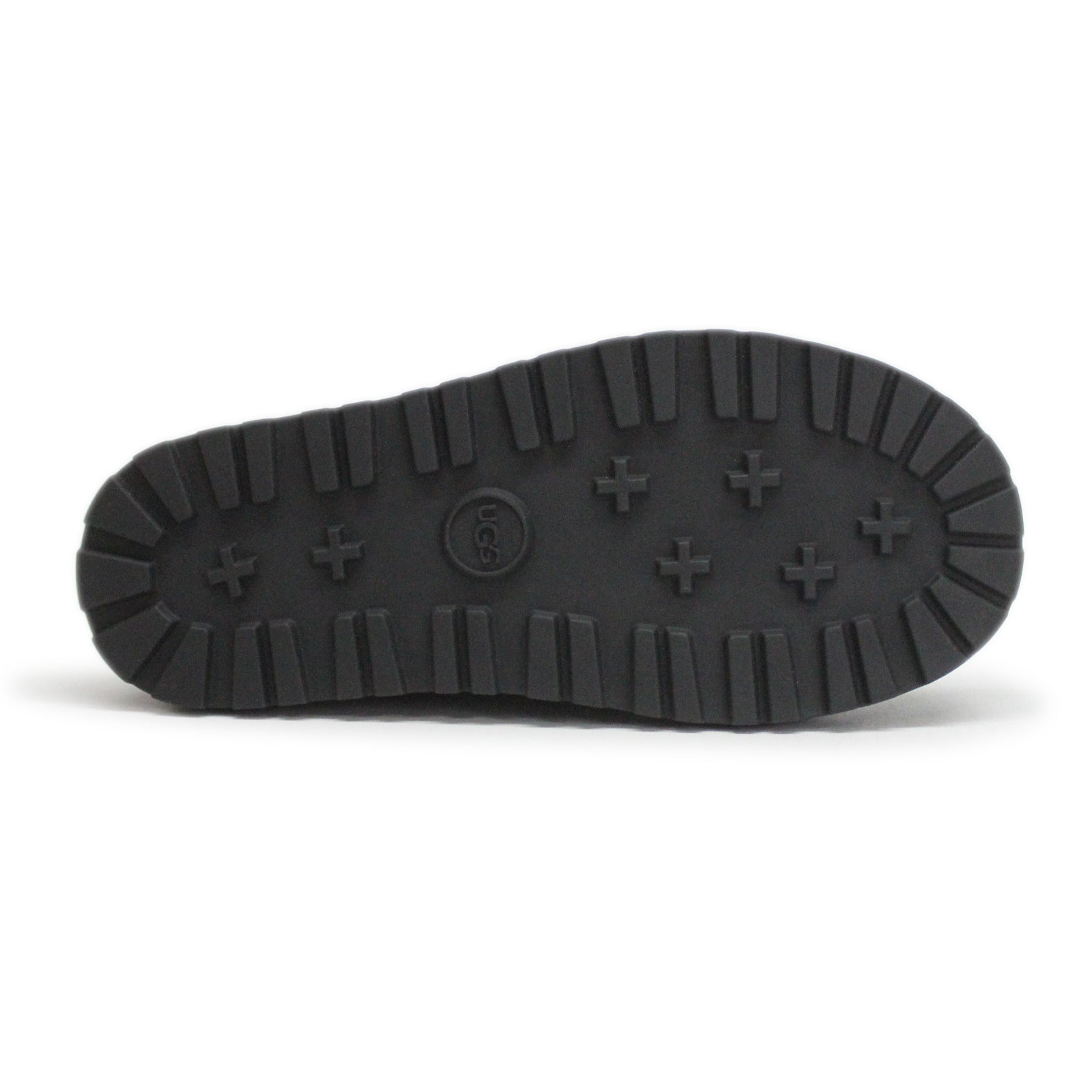 Ugg Classic Maxi Toggle Suede Synthetic Womens Boots#color_black