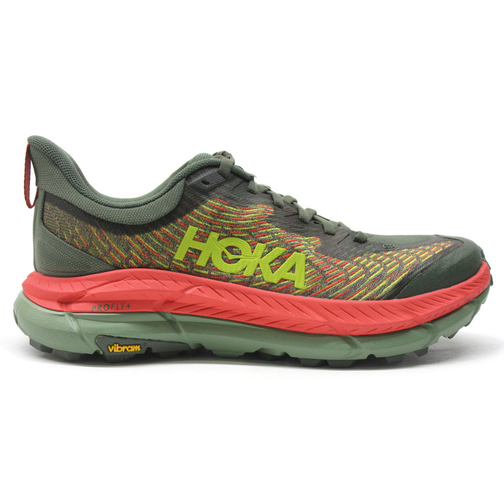 Hoka Mafate Speed 4 Mesh Men's Running Shoes#color_thyme fiesta