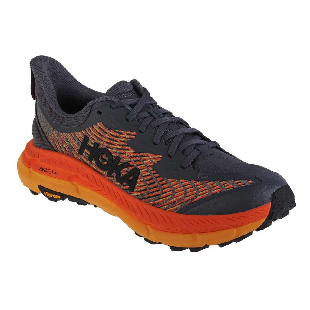 Hoka Mafate Speed 4 Mesh Men's Running Shoes#color_castlerock black