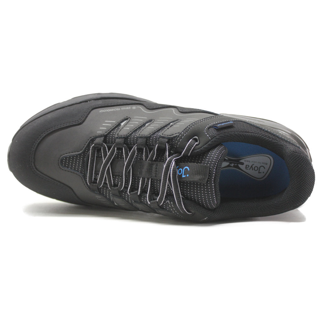 Joya Cadore STX Leather Textile Mens Shoes#color_black