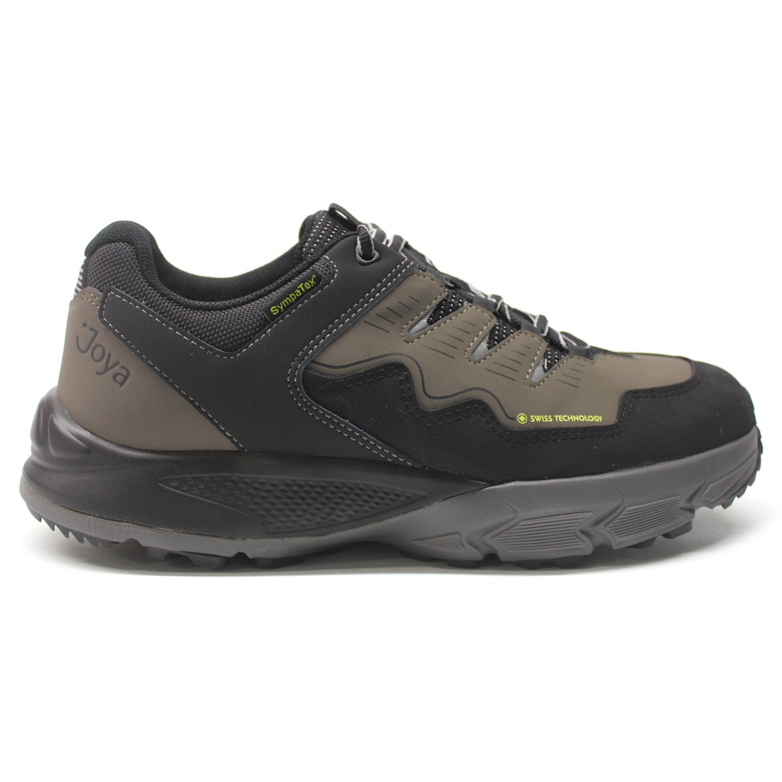 Joya Cadore STX Leather Textile Mens Shoes#color_brown black