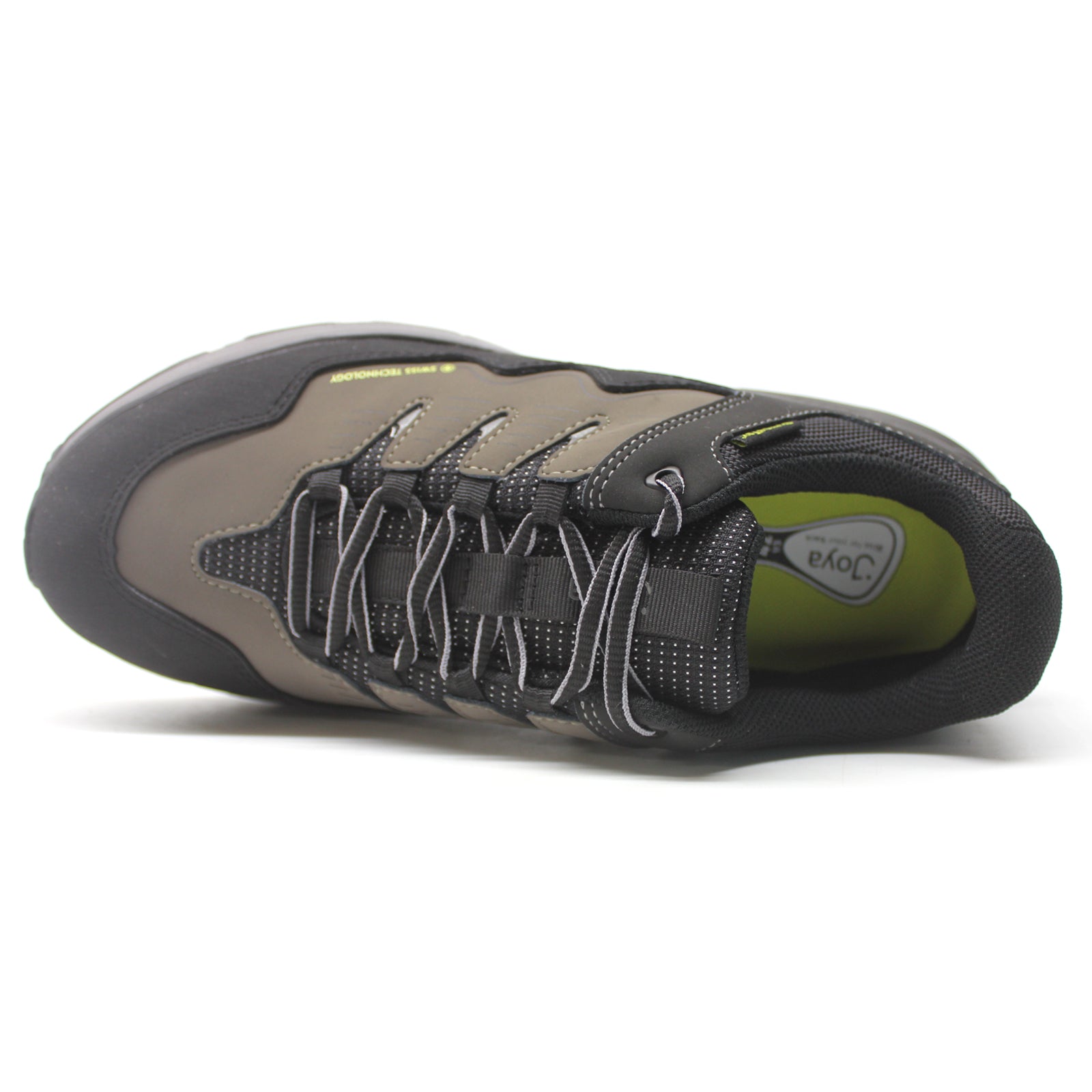 Joya Cadore STX Leather Textile Mens Shoes#color_brown black