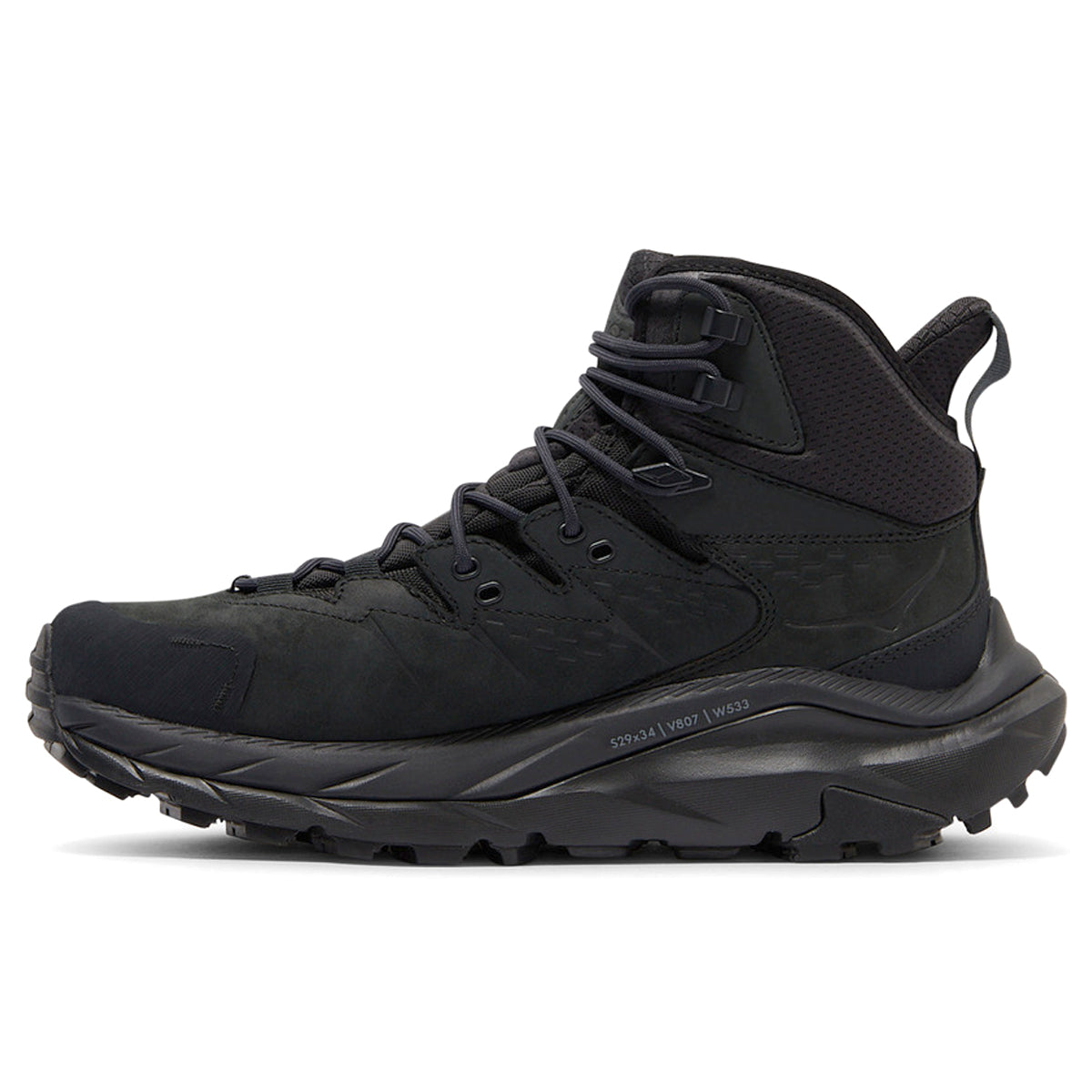 Hoka Kaha 2 GTX Leather Womens Trainers#color_black black