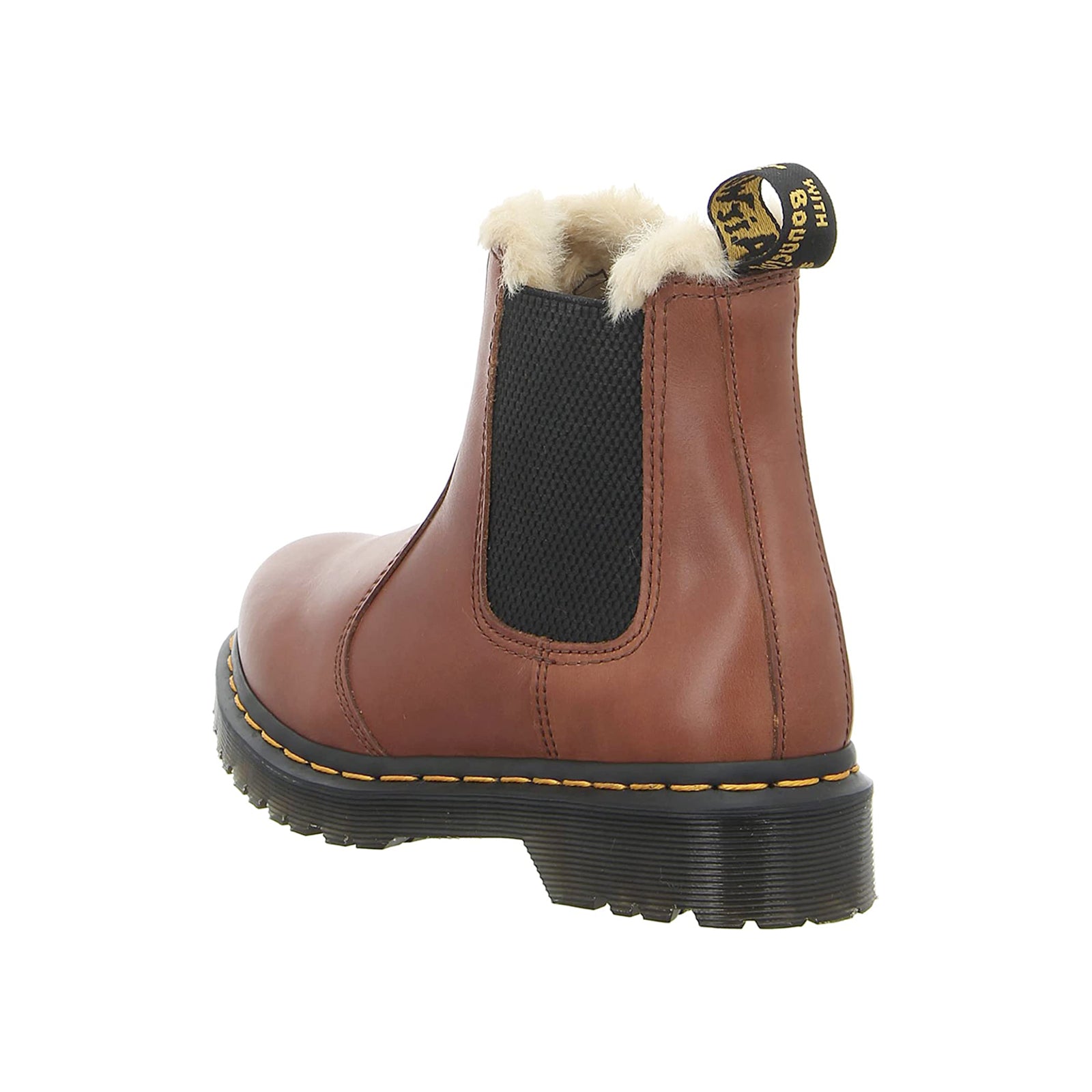 Dr. Martens 2976 Leonore Leather Womens Boots#color_saddle tan