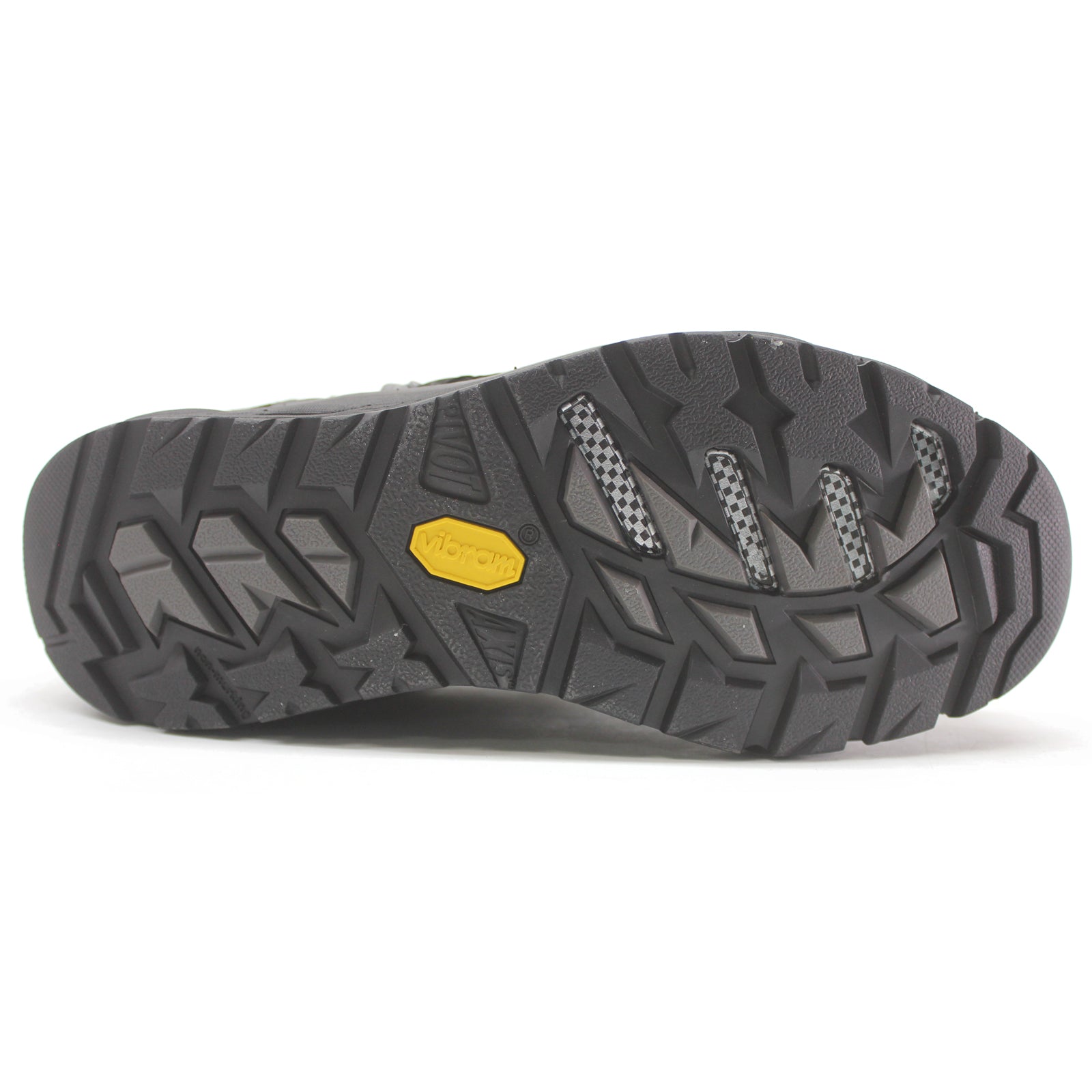 MBT Hodari 18 Sym Leather Textile Mens Trainers#color_black