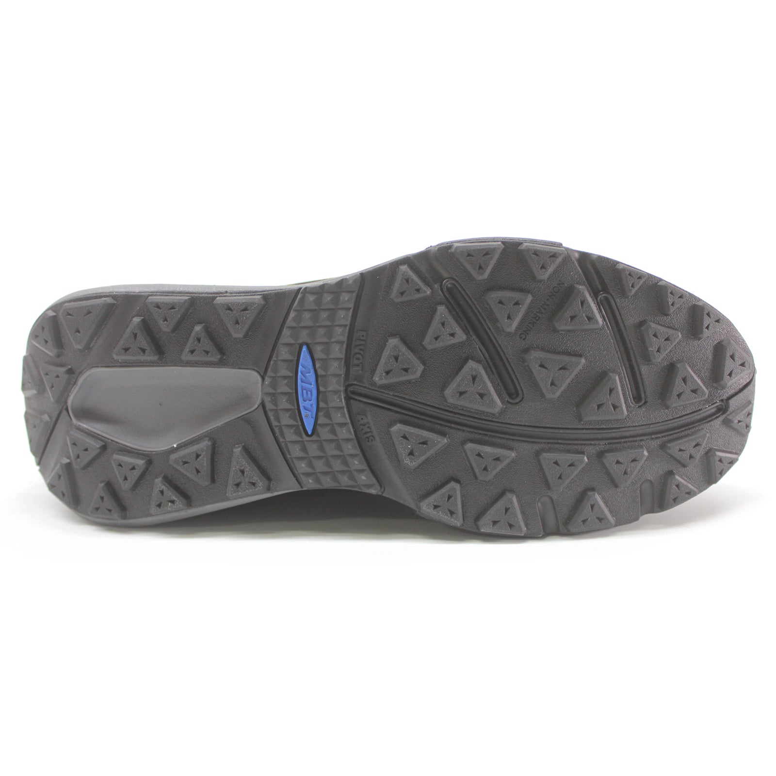 MBT MT Alpine Sym Low Nubuck Leather Mens Trainers#color_black