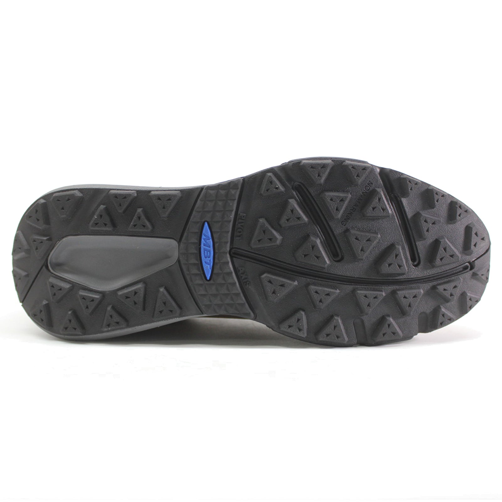 MBT MT Alpine Sym Low Nubuck Leather Mens Trainers#color_chocolate brown
