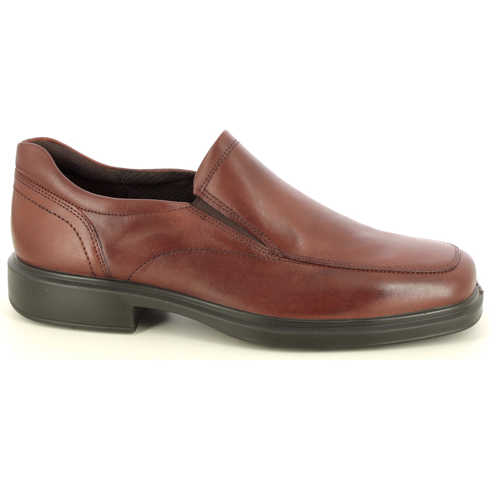 Ecco Helsinki 2 500154 500154-01053 Leather Mens Shoes - Cognac - 44#color_cognac
