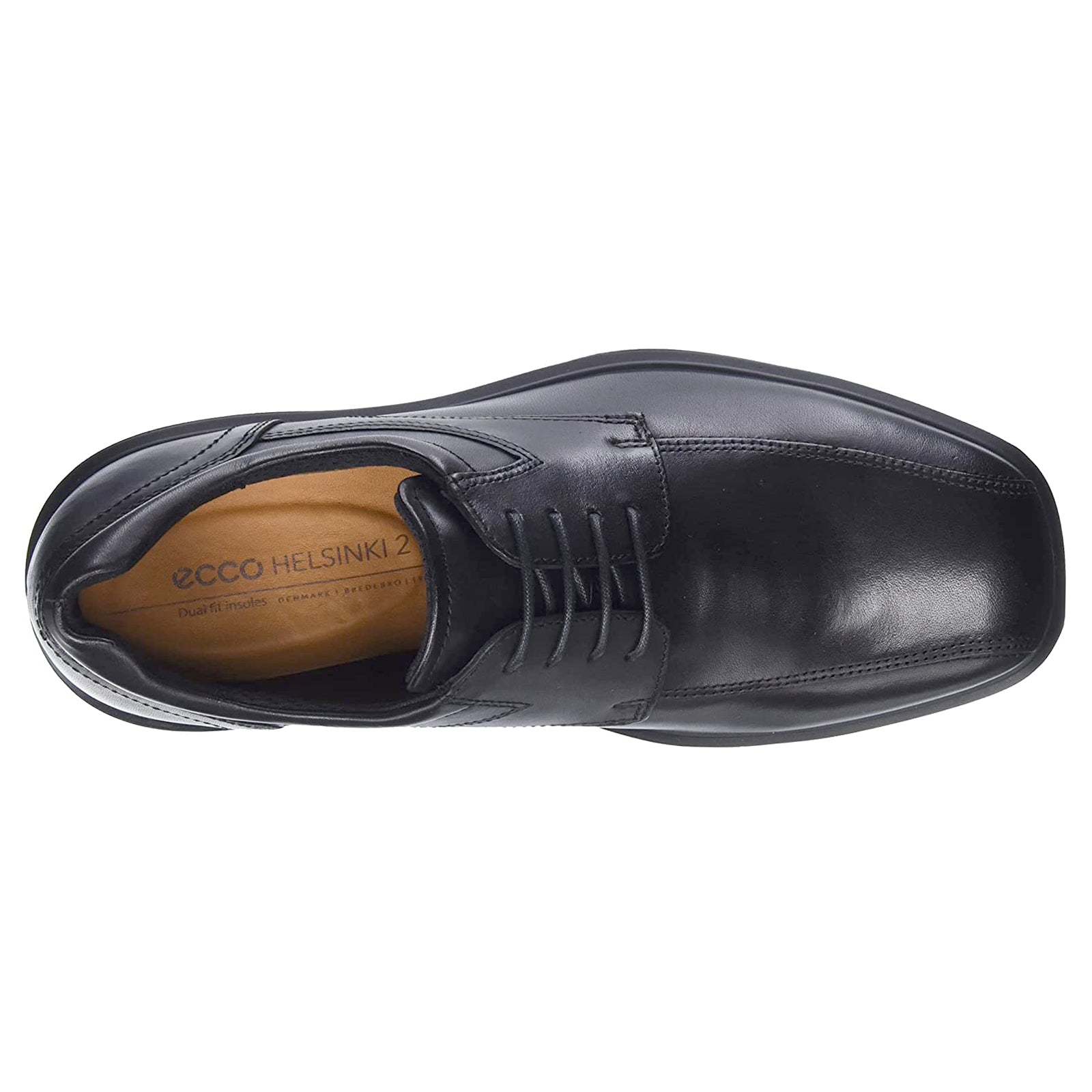 Ecco Helsinki 2 500174 500174-01001 Leather Mens Shoes - Black - 42#color_black