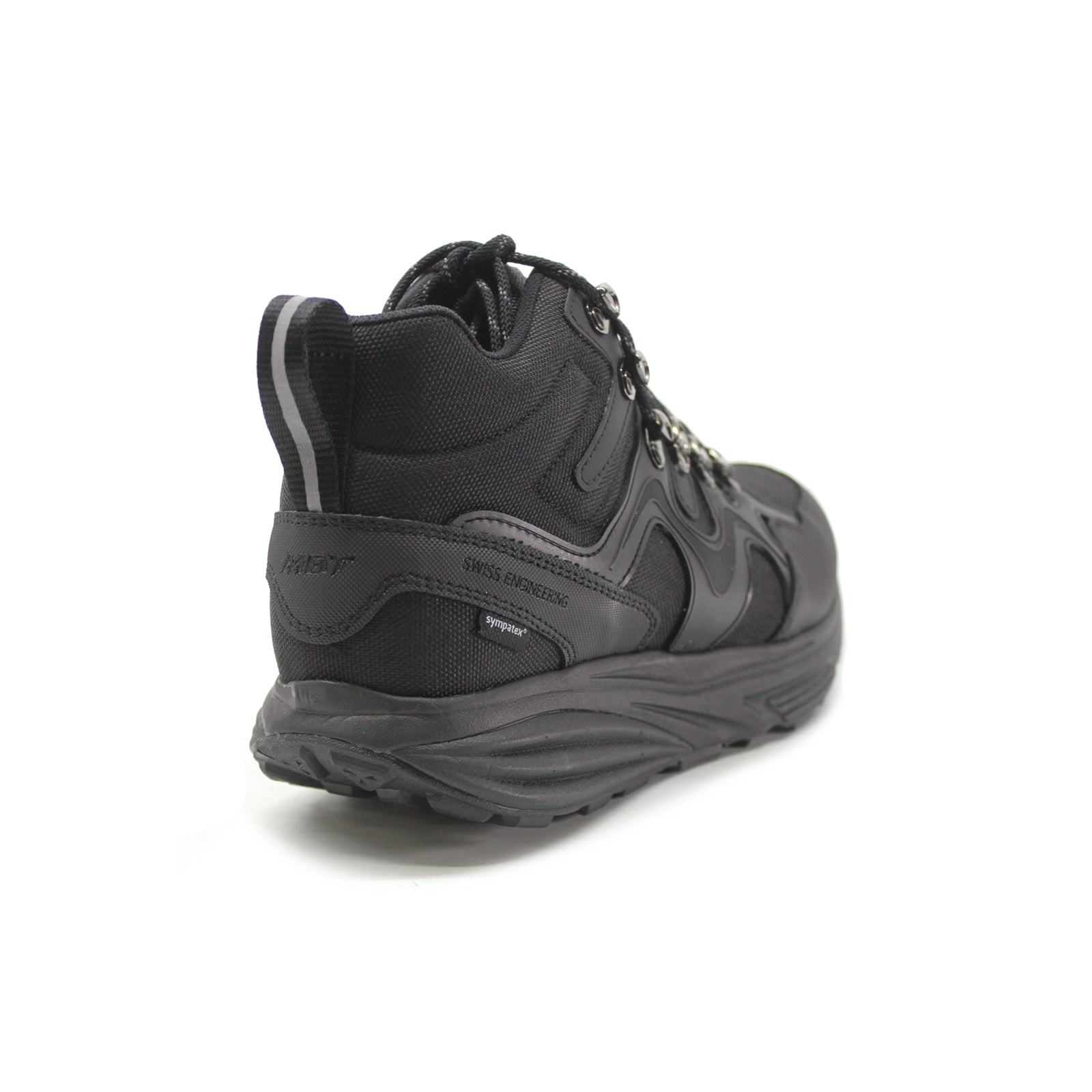 MBT Navada X Sym Textile Synthetic Mens Trainers#color_black black