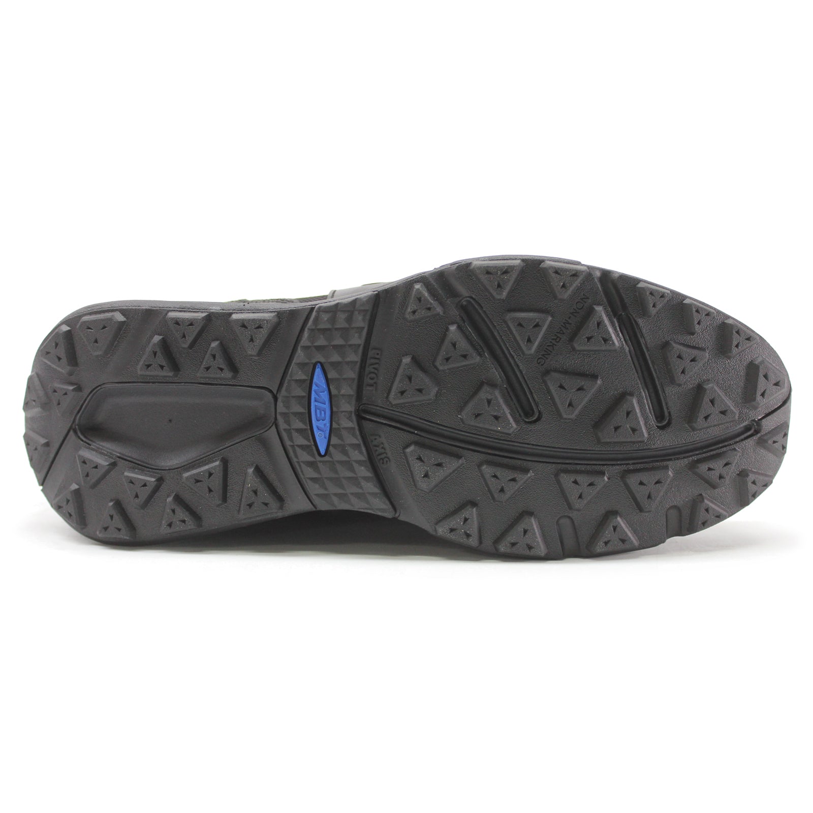 MBT Navada X Sym Textile Synthetic Mens Trainers#color_black black