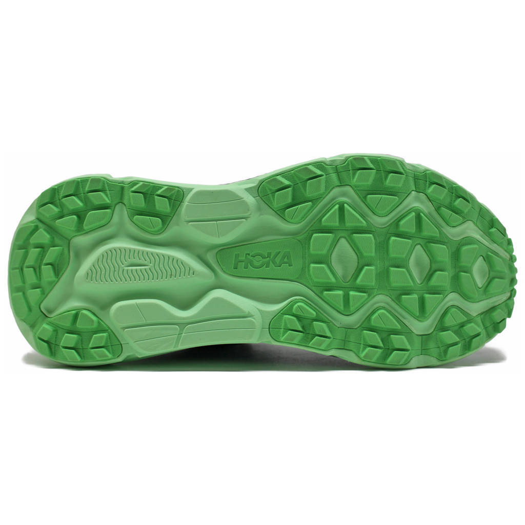 Hoka One One Challenger ATR 7 Textile Womens Trainers#color_ocean mist lime glow