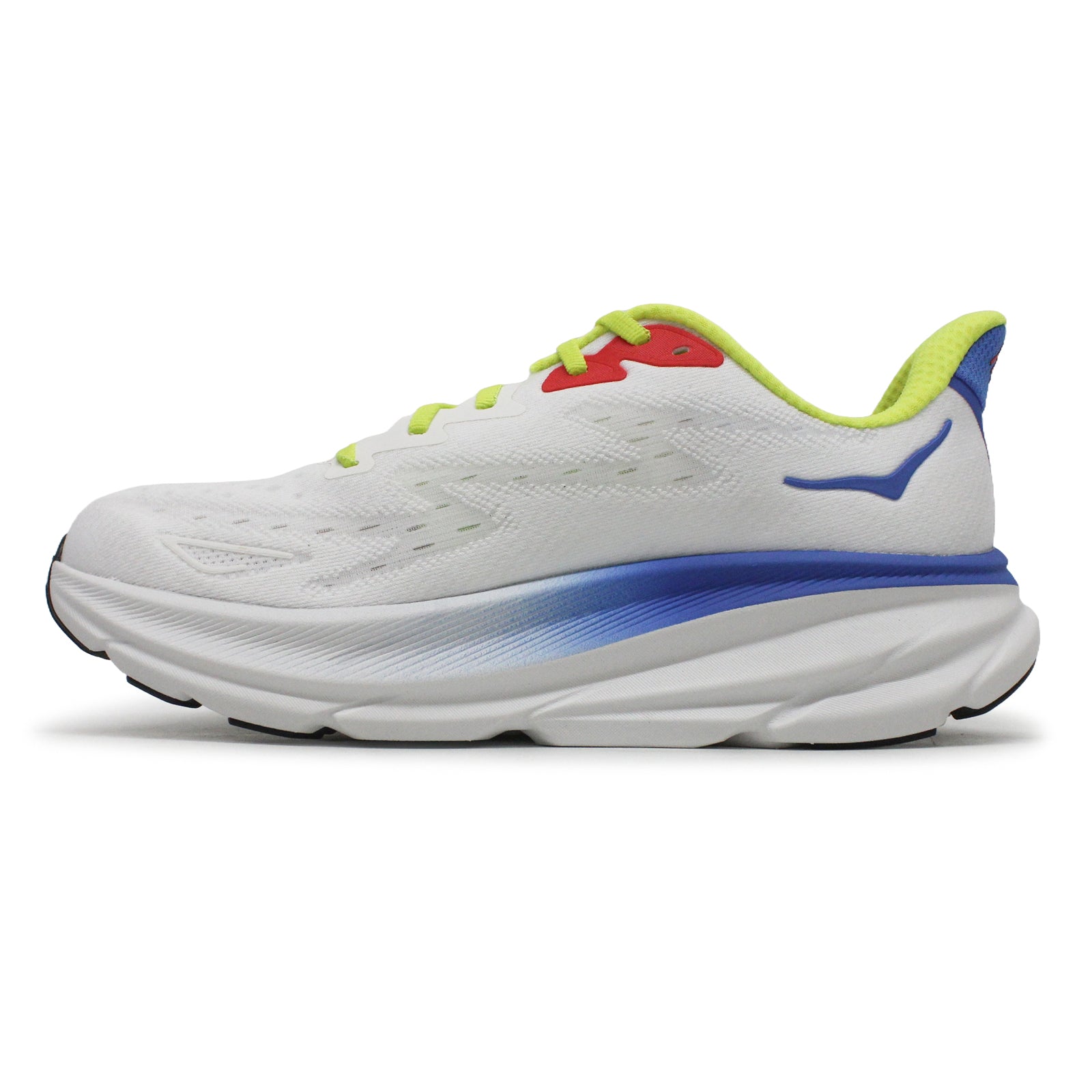 Hoka Clifton 9 Mesh Men's Running Shoes#color_blanc de blanc virtual blue
