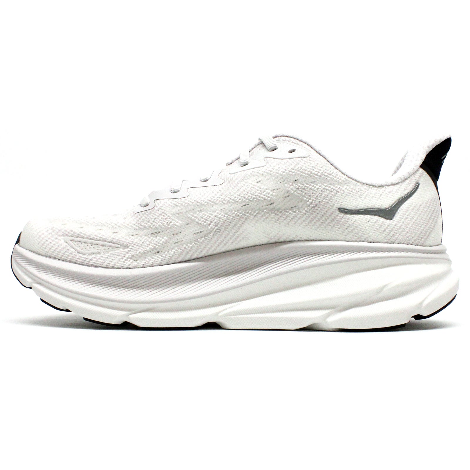 Hoka Clifton 9 Mesh Men's Running Shoes#color_nimbus cloud steel wool