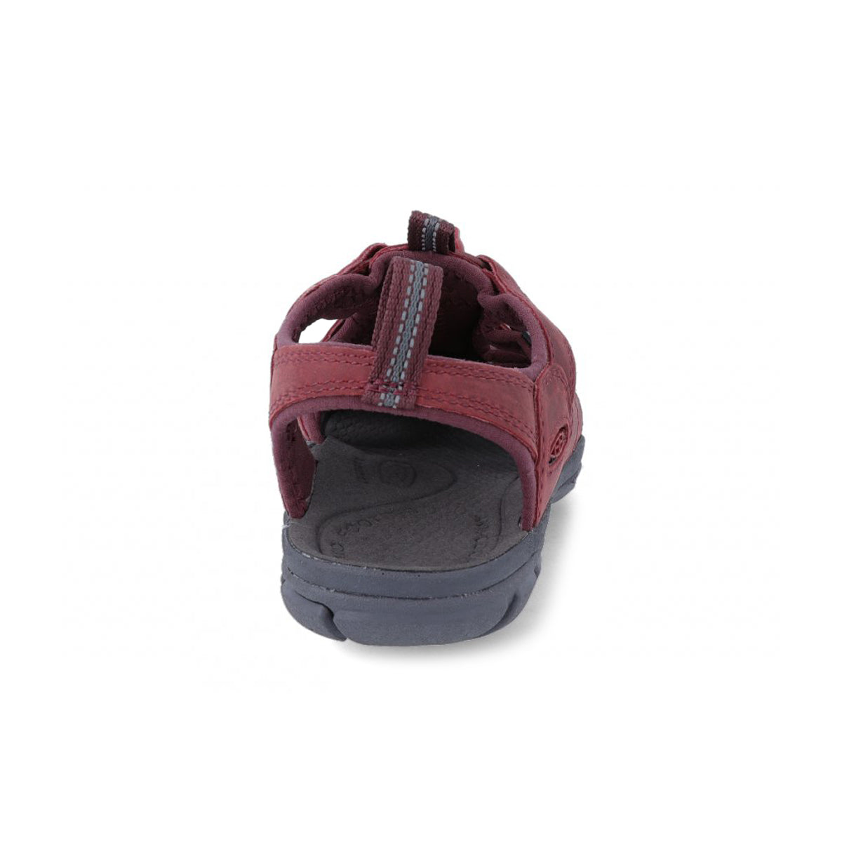 Keen Clearwater CNX Leather Leather Womens Sandals#color_wine red dahlia