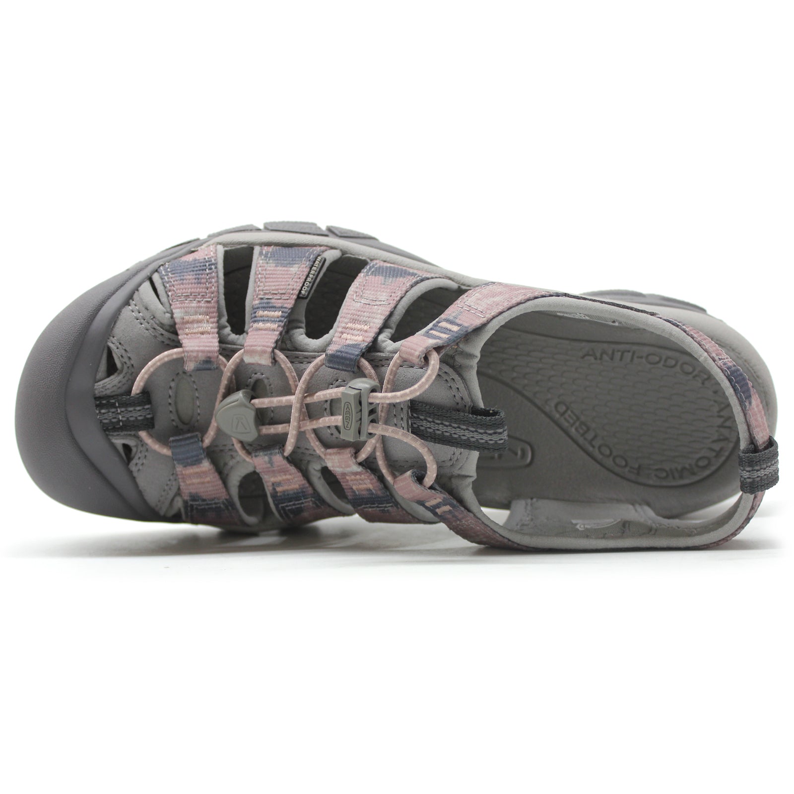 Keen Newport H2 Textile Womens Sandals#color_fawn tie dye