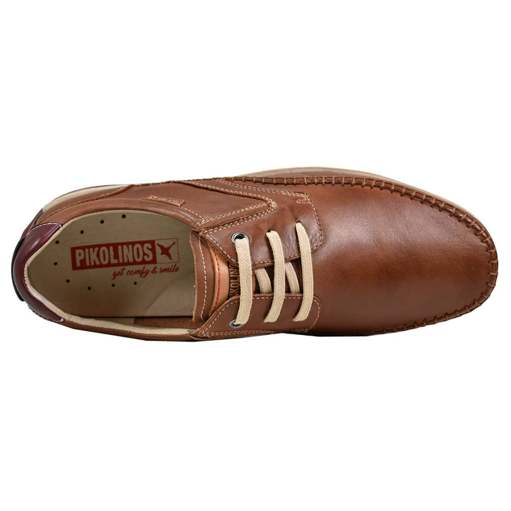 Pikolinos Marbella M9A-4118 Leather Mens Shoes#color_cuero