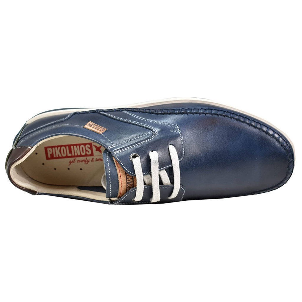 Pikolinos Marbella M9A-4118 Leather Mens Shoes#color_blue