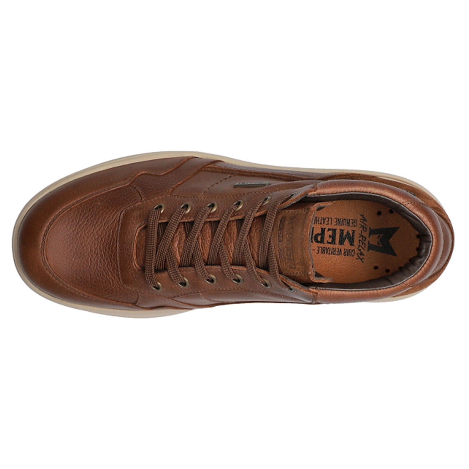 Mephisto Owel MT Leather Mens Boots#color_hazelnut