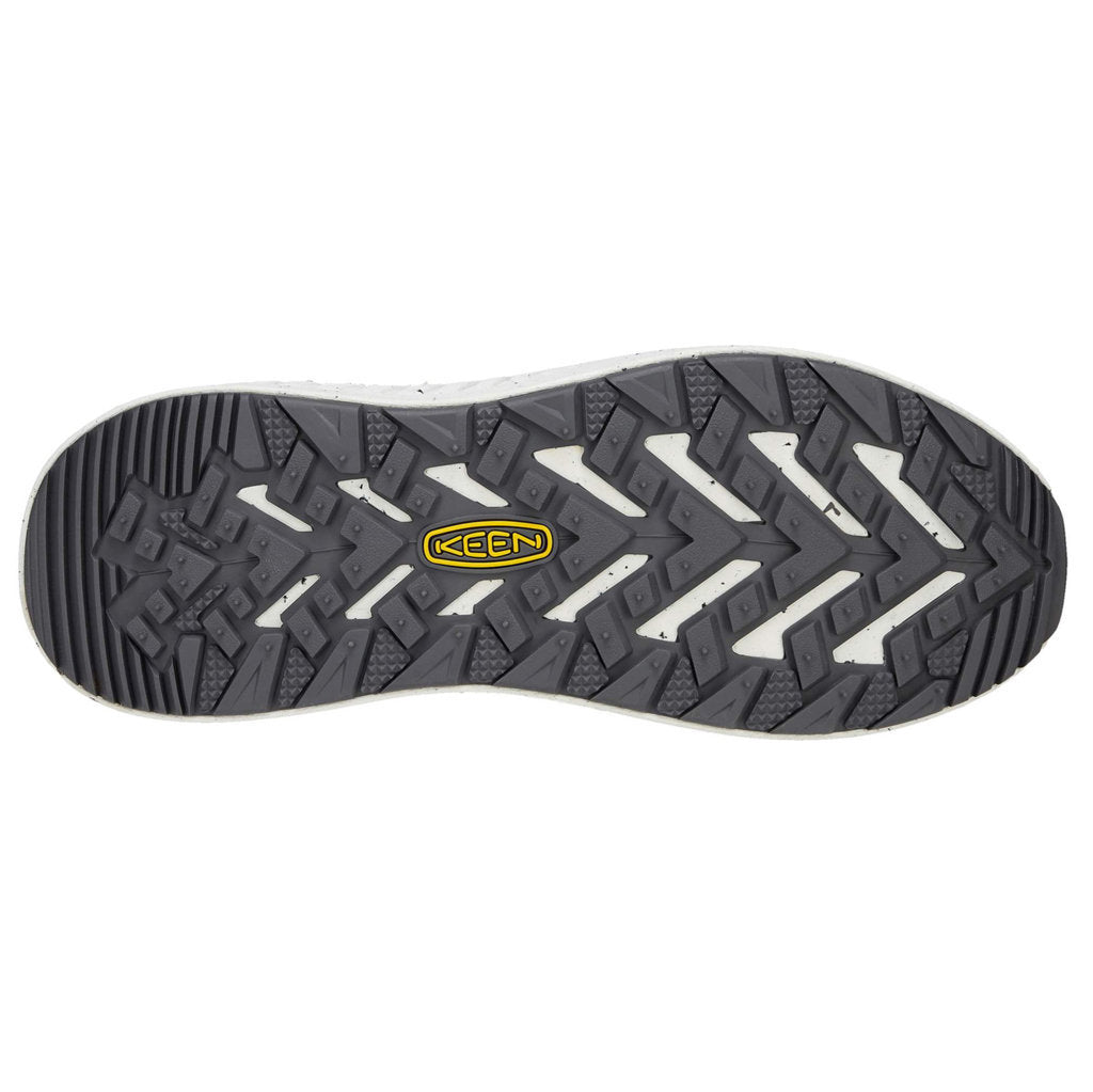 Keen WK400 Textile Mens Trainers#color_steel grey scarlet ibis