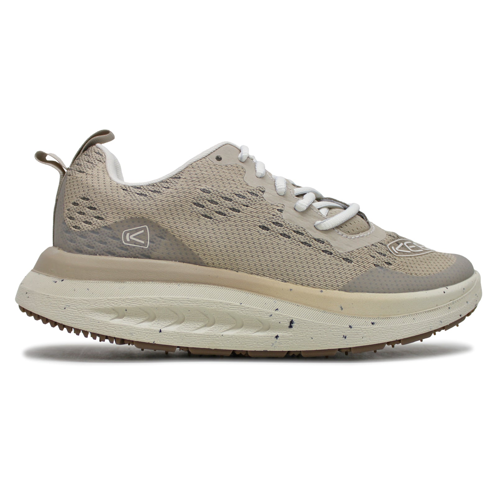 Keen WK400 1028892 Textile Womens Trainers - Plaza Taupe Birch - 39#color_plaza taupe birch