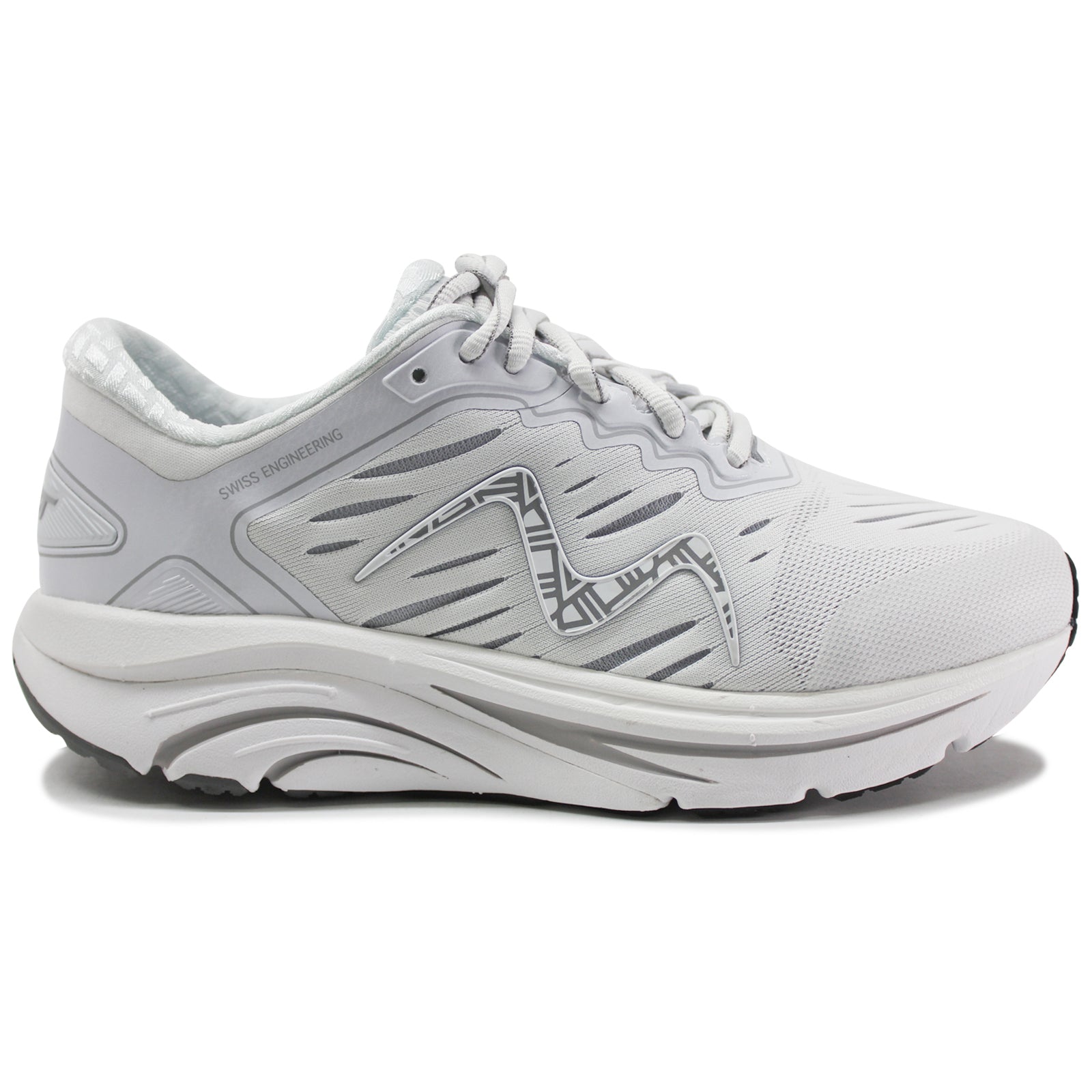 MBT 2000 II 703031-16Y Leather Textile Womens Trainers - White - 38#color_white
