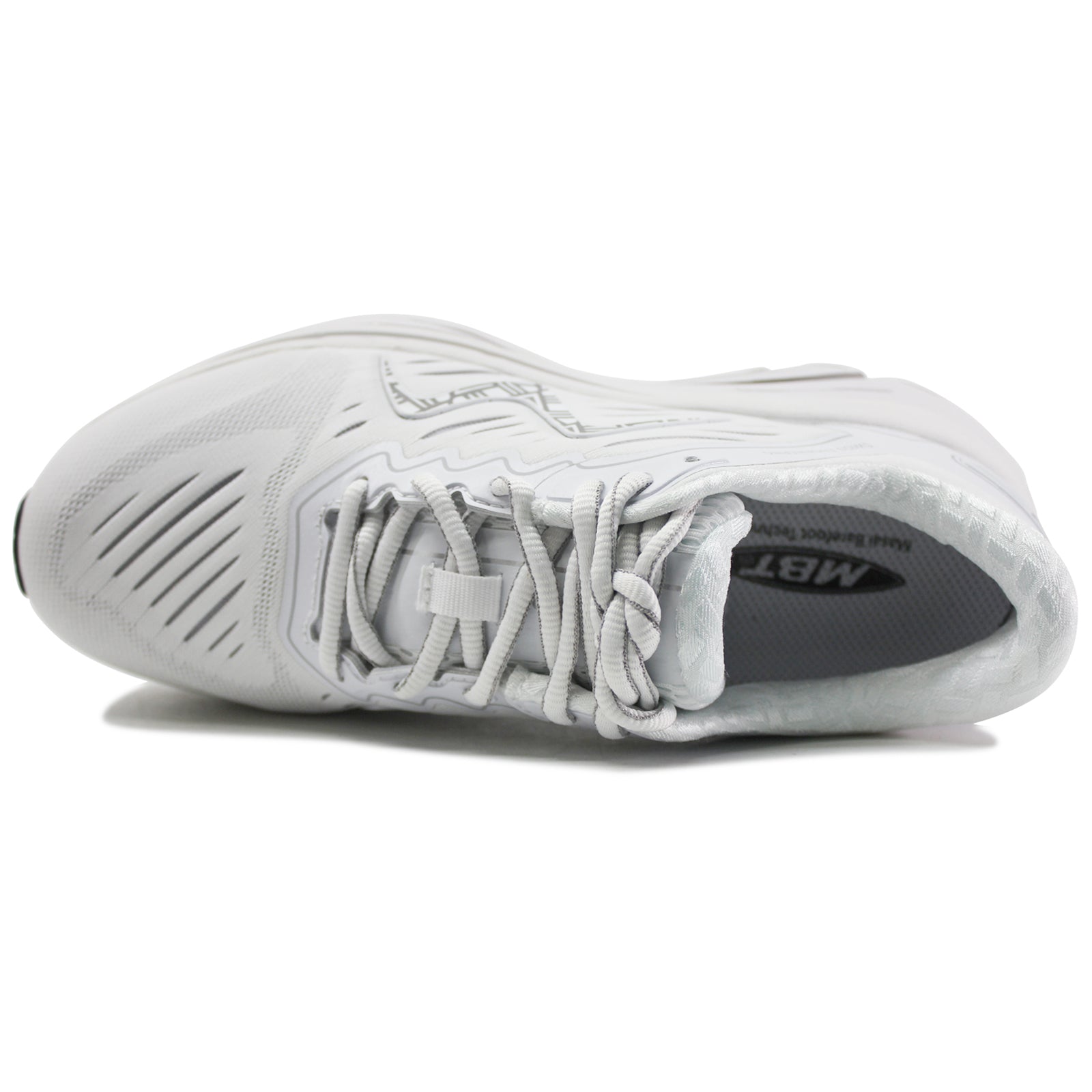 MBT 2000 II 703031-16Y Leather Textile Womens Trainers - White - 38#color_white