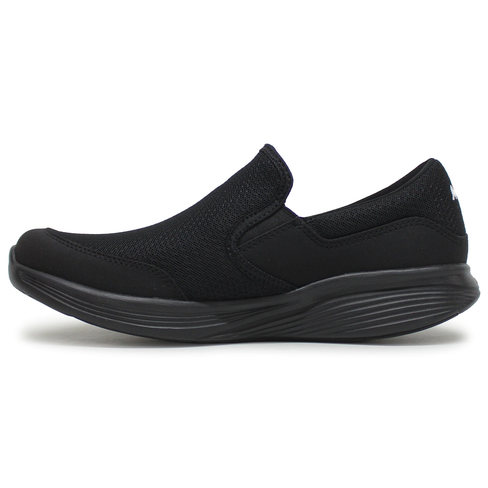 MBT Modena III Leather Textile Womens Shoes#color_black black