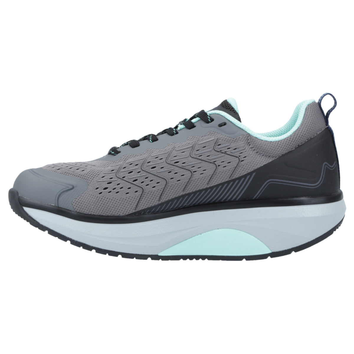 Joya ID Zoom III Textile Womens Trainers#color_dark grey