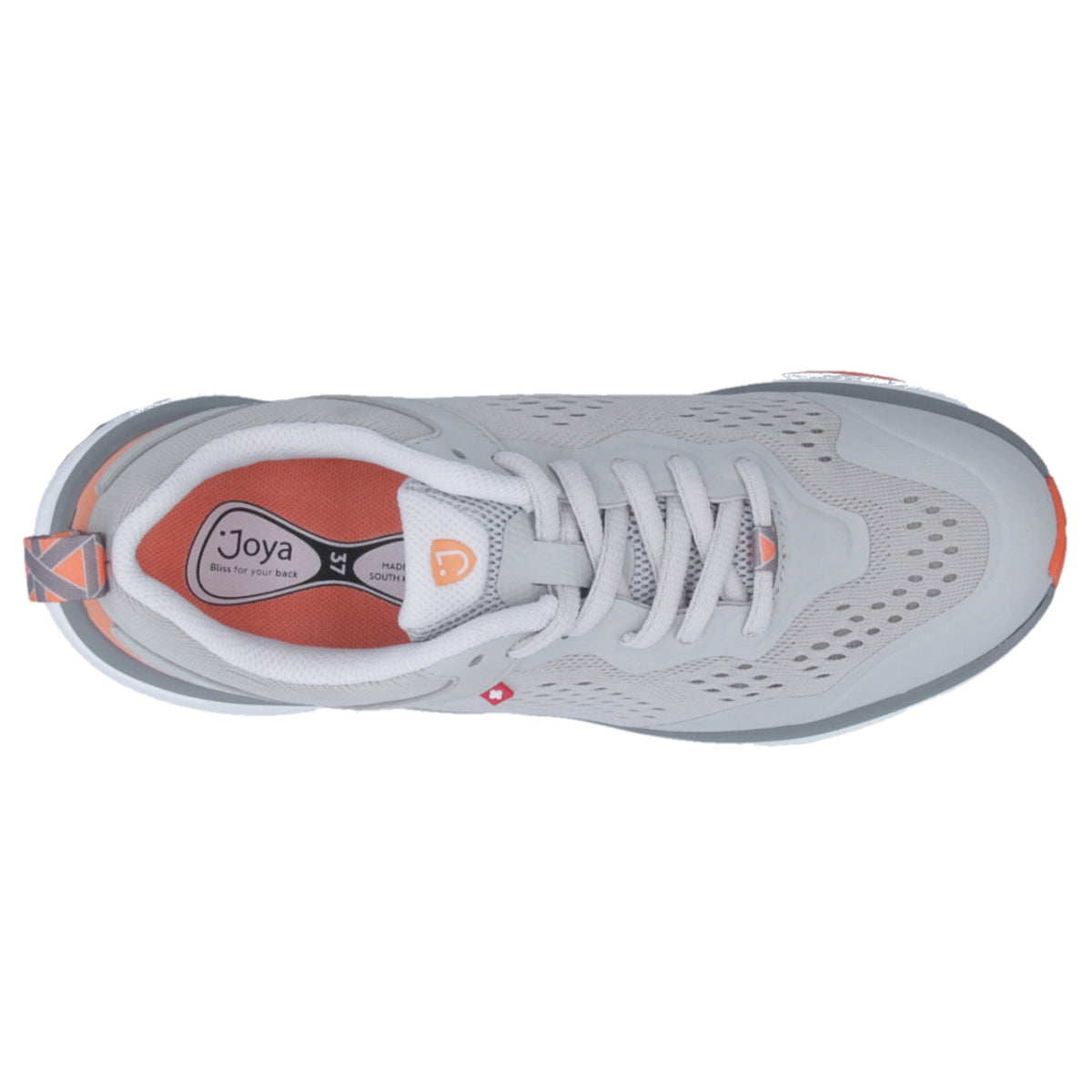 Joya Veloce Textile Womens Trainers#color_light grey